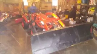 Kioti CS2410 Snow Plow