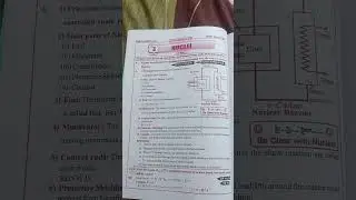 Inter 2nd year physics working of nuclear reactor most imp repeated question