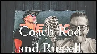 Coach Rod and Russell get together to chop it up!