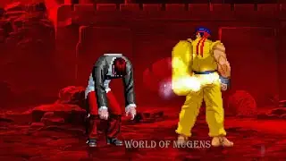 [Street Fighter Mugens] ICeRYu Vs Black Hole iori