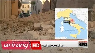 Central Italy rattled by 6.6 magnitude earthquakes