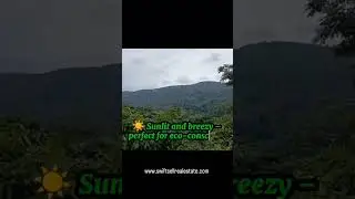 River view and Hilltop land in Canacona South Goa #goarealestate