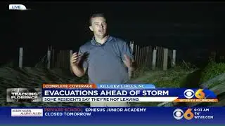 Hurricane Florence: Thursday morning in the Outer Banks