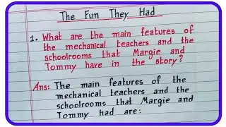 What are the main features of the mechanical teachers and the schoolrooms that Margie and Tommy have