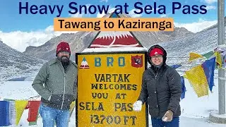 Ep 4 - Tawang to Kaziranga via Snow covered Sela Pass
