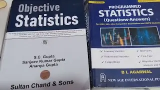 Statistics Mcq Books for ISS ,Gate ,IIT jam ,Csir net jrf , SSC exams