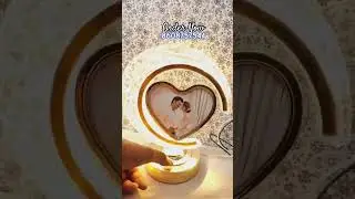 gifts Wholesale Crystal Moon Lighting Photo printing Customize Gifts #lightgift #gift #photoframe