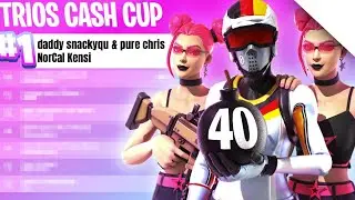How We Came FIRST 🏆 In The TRIOS CASH CUP | Snacky