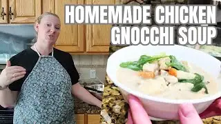 От картофеля с грядки до супа с куриными ньокками | Зимняя домашняя кухня