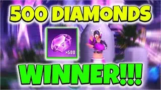 We Found The 500 DIAMONDS GIVEAWAY Winner!!! | Bullet Angel