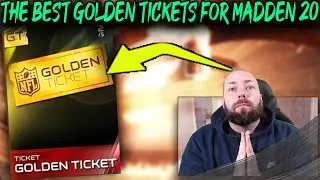 THE ABSOLUTE BEST GOLDEN TICKETS FOR MADDEN 20! *AND 2 REDUX. 1 PACK*