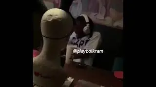 Playboicarti using his baby voice in the studio