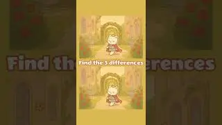 🌹 Can You Find the 3 Differences ? The Rose Garden Puzzle Challenge 👀