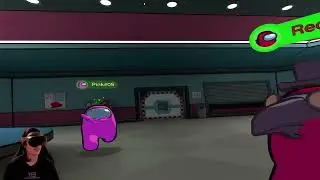 Among Us VR with the Meta Quest Pro!