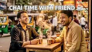 Dost Ke Saath Garma-Garam Chai! ☕ | Night Out Vlog