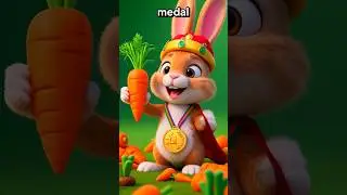 Magical Bunny Tale: The Golden Carrot Adventure #shorts