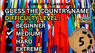 World Flag Challenge 🌍 | Can You Name All 40 Flags? Put Your Knowledge to the Test!