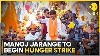 Maratha Quota Stir: Manoj Jarange reaches Mumbai with thousands of supporters | WION News