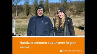 Handwerkerinnen aus unserer Region - Anja Liedig - Ausbildung Maurerin