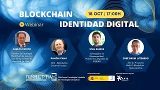 Webinar Blockchain: Identidad Digital | 18 Oct. 2022