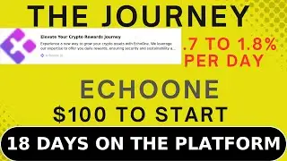 24 HOURS AWAY FROM OUR 1ST WITHDRAWAL ON ECHoONE ON NOV 25trh