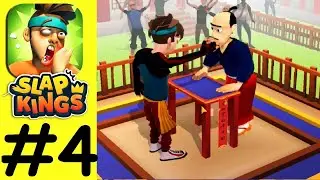 Slap Kings (Король Пощечин) #4 суть мобильной видео игры ударь по лицу или получи сам