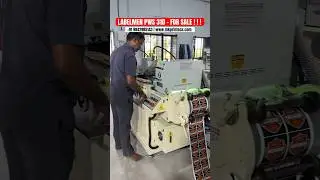 AUTOMATIC ROLL TO ROLL SILK SCREEN PRINTING MACHINE #labelmen PWS 310-2C FOR SALE (MK PRINTECS)