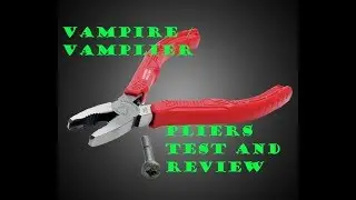 Tool Talk Ep. 12 Vamplier Tool Test and Review Amazing Pliers!