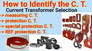 How to identify Metering,Protection & protection special CT