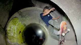 Skateboarding in the Ditches Of Arizona & California - QuitYerDitchin Tour - Van Days Ep. 16