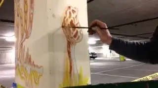 Newseasons mushroom mural