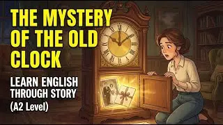 English Learning Podcast Level A2 | The Mystery of the Old Clock Story