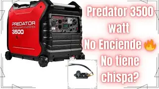 Predator 3500 watt won't start 🔥 no spark #predator #generator #invertergenerator