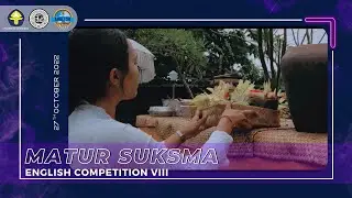 Matur Suksma of English Competition VIII