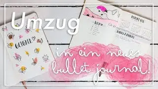 Wie man in ein neues BULLET JOURNAL wechselt | Future Log Dutch Door | Oktober Setup