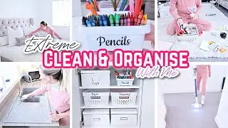*EXTREME* CLEAN & ORGANISE WITH ME 2021 // SPEED CLEANING MOTIVATION // ALL DAY CLEAN WITH ME