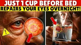 Seniors, Drink THIS Before Bed to Repair Eyes & Restore Vision Naturally | Senior Health Tips