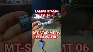 LAMPU MT-STAR MT06 LAMPU UTAMA H6 H4
