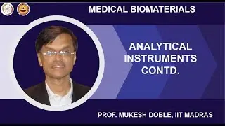 Analytical instruments contd.