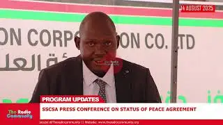 SSCSA PRESS CONFERENCE ON STATUS OF PEACE AGREEMENT