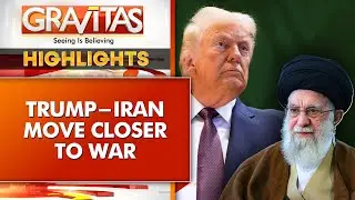 Trump Threatens Iran with Second Armada as Conflict Looms | GRAVITAS HIGHLIGHTS