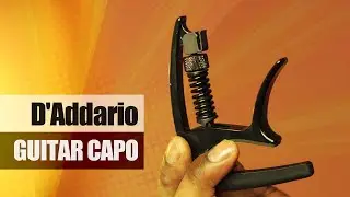Overview & DEMO: D&rsquo;Addario NS Tri-Action Capo, Black &ndash; For 6-String Electric and Acoustic Guitars