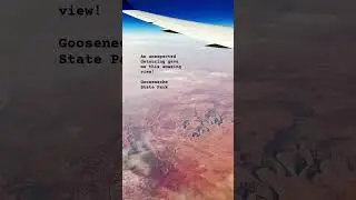 💺Unexpected sightseeing from the flight #delay #detour #stateparks #travel