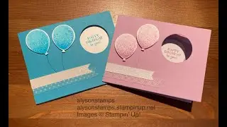 Moving Hidden Message Slider Card Stamping Tutorial Technique Tuesday