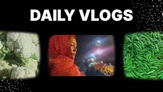 Day-13/30 Vegetable shopping with mom // NITIKA SHARMA 