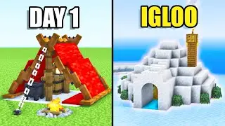 5+ DAY 1 Survival Houses in Minecraft!