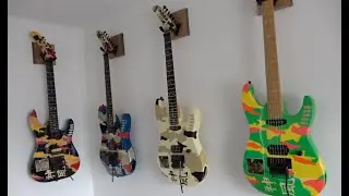 Upclose with the ESP Kamikaze 1 2 3 4 Guitars!