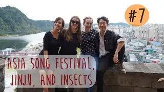 Asia Song Festival 2015, Jinju lantern festival, eating Insects - Vlog in Korea #7