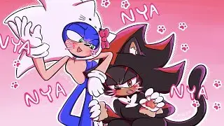 SHOCK!😱SONIC AND SHADOW COSPLAY AS CATS😍
