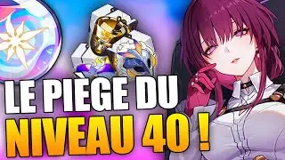 Ne faites pas cette ERREUR au niveau 40 de pionnier ! Bien utiliser sa résine ! Honkai Star Rail FR
